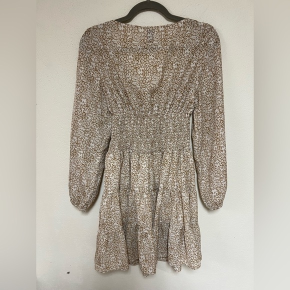 Princess Polly floral ruffle mini dress size 8 - Picture 7 of 9